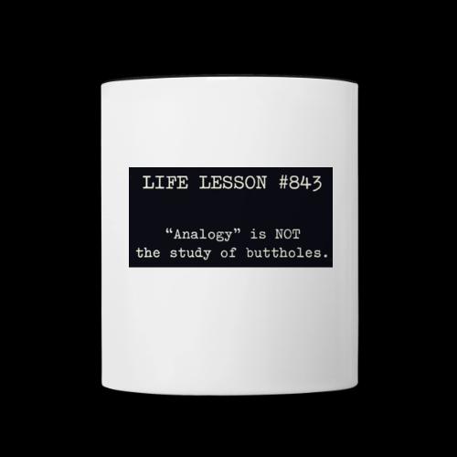 Analogy - Contrast Coffee Mug