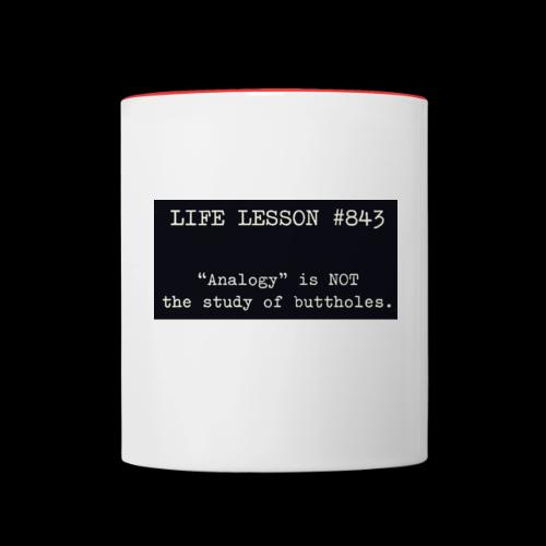 Analogy - Contrast Coffee Mug