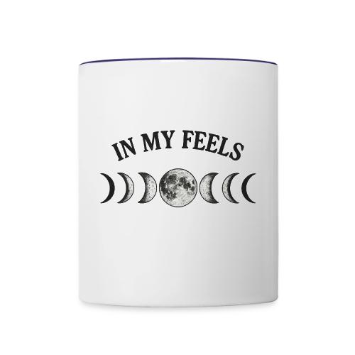 Moon Phase Feels - Contrast Coffee Mug