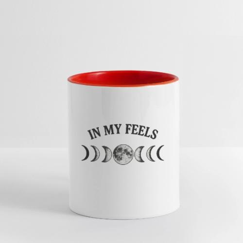 Moon Phase Feels - Contrast Coffee Mug