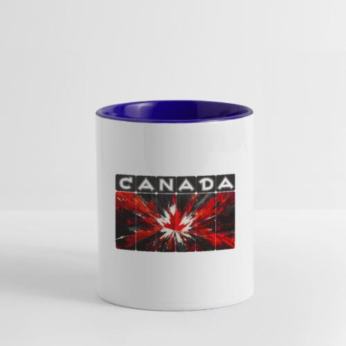 Canada Splash - Contrast Coffee Mug