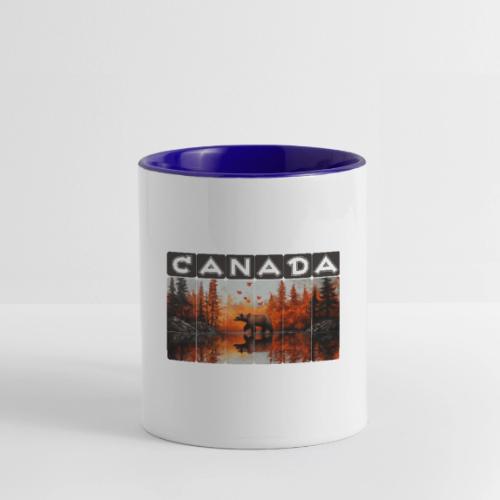 Canada Wilderness Art - Contrast Coffee Mug