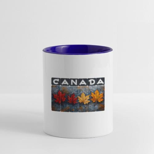 Colorful Canada Style - Contrast Coffee Mug