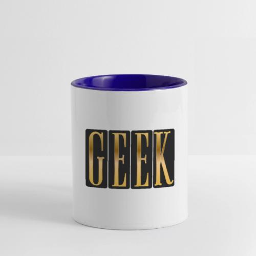 Proudly Geek - Contrast Coffee Mug
