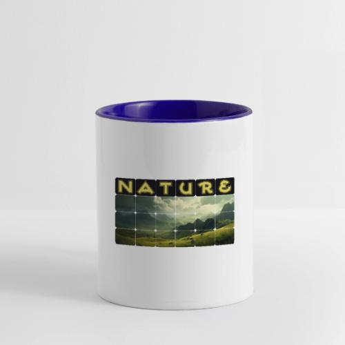 Nature: Verdant Peaks - Contrast Coffee Mug