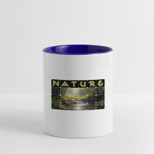 Nature: Verdant Bloom - Contrast Coffee Mug