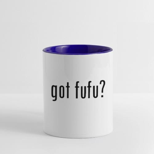 gotfufu-black - Contrast Coffee Mug