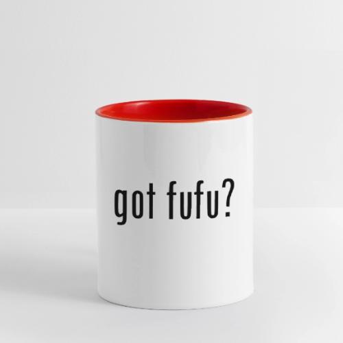 gotfufu-black - Contrast Coffee Mug