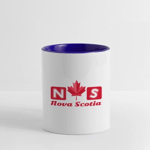 Nova Scotia, province of Canada - Contrast Coffee Mug