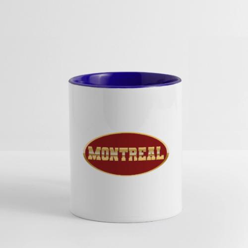 Montreal in Gold - Contrast Coffee Mug