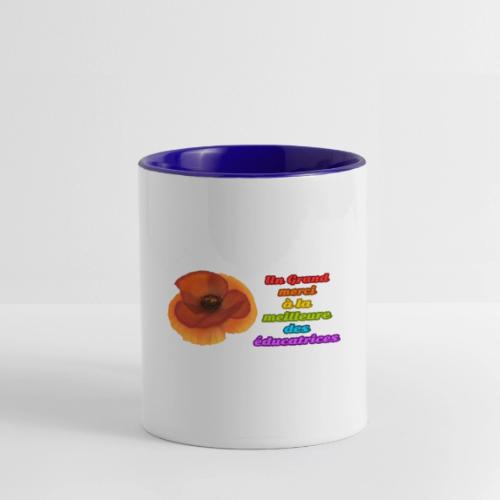 Thank you to the best educator - Contrast Coffee Mug