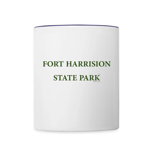 Fort Harrison State Park, forest - Contrast Coffee Mug