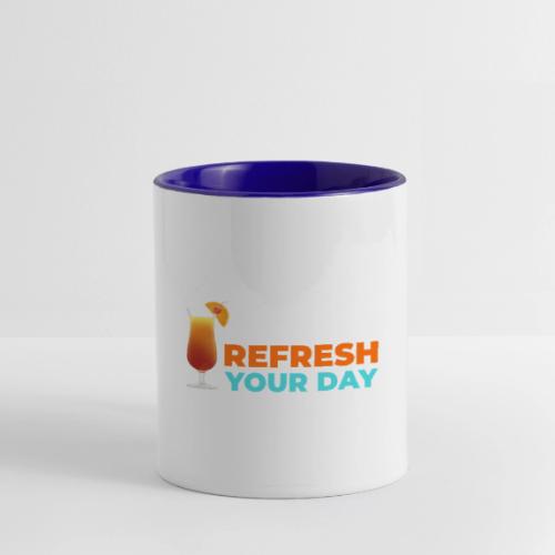 Daily Refresh - Contrast Coffee Mug