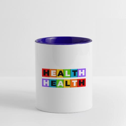Health in Color - Contrast Coffee Mug