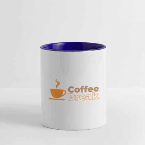 Coffee break - Contrast Coffee Mug