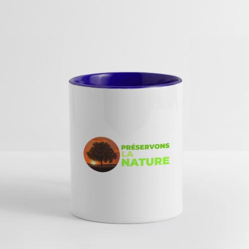 Nature protection - Contrast Coffee Mug