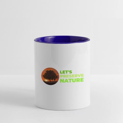 Nature protection - Contrast Coffee Mug