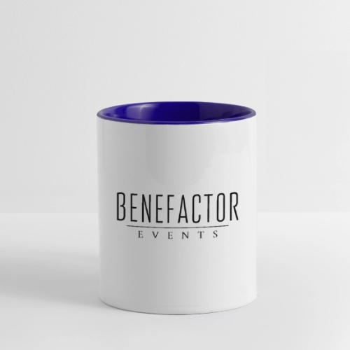 Benefactor Events Black Logo - Contrast Coffee Mug