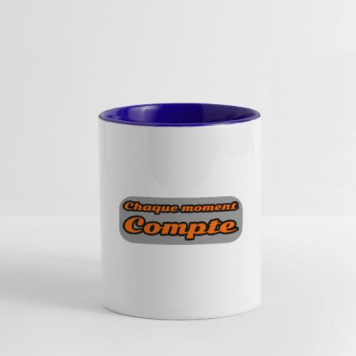 Every moment counts - Contrast Coffee Mug