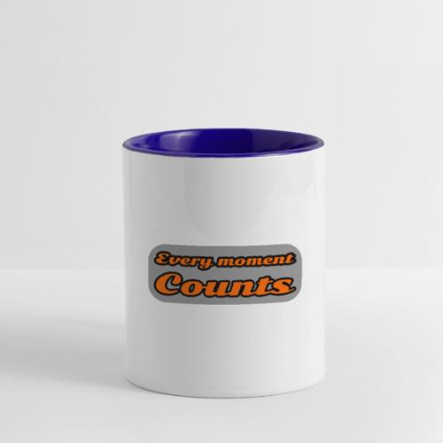 Every moment counts - Contrast Coffee Mug