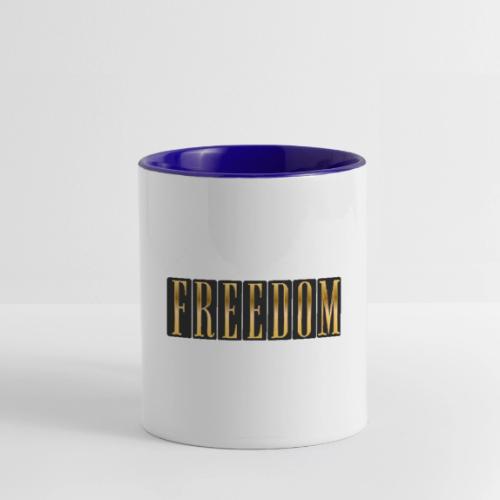 Freedom Shines - Contrast Coffee Mug