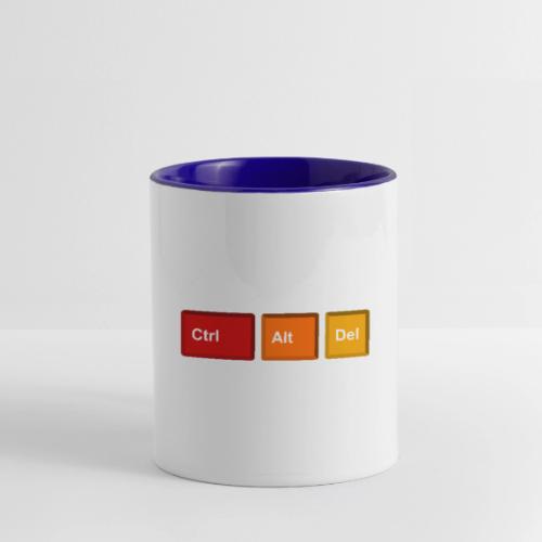 CTRL + ALT + DEL - Contrast Coffee Mug
