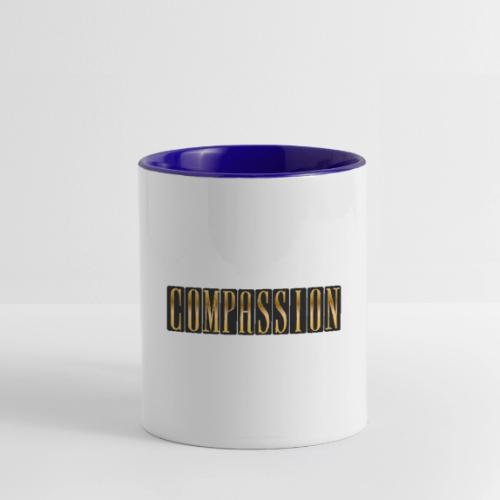 Golden Compassion - Contrast Coffee Mug