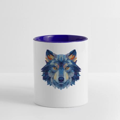 Wolf: Alpha Portrait - Contrast Coffee Mug