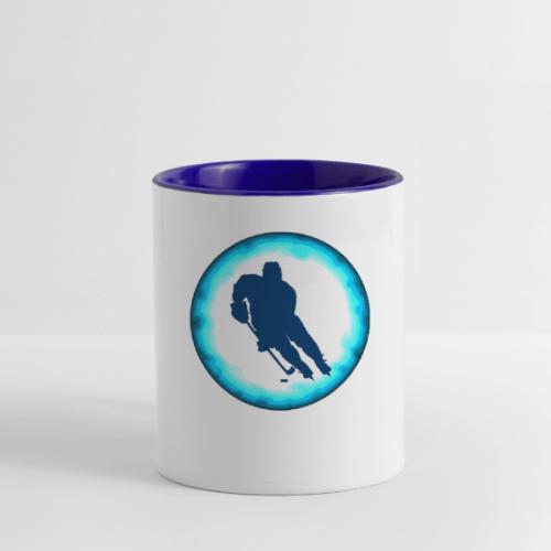 Hockey: Ice Warrior - Contrast Coffee Mug