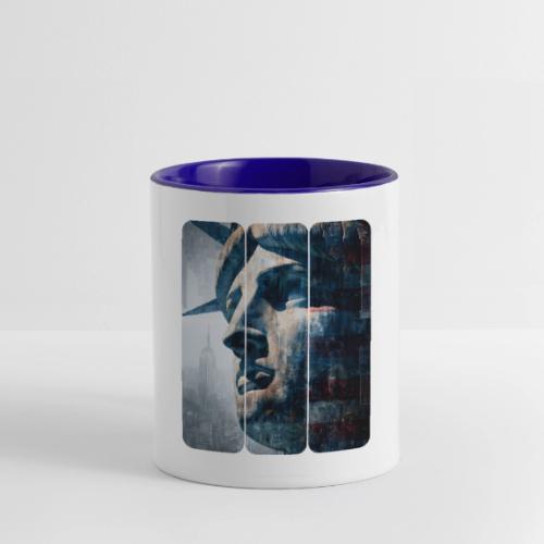 USA: Urban Liberty Triptych - Contrast Coffee Mug