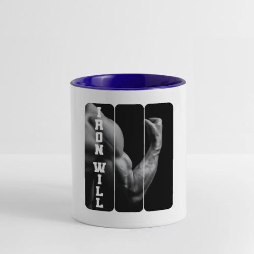 Bodybuilding: Iron Will - Contrast Coffee Mug