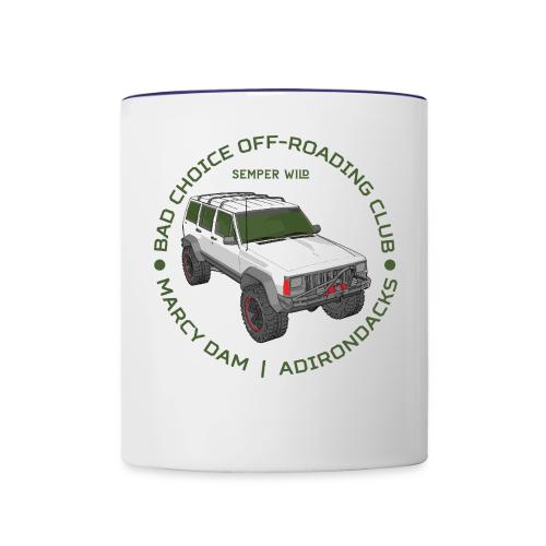 Limited Edition: Bad Choice Off-Roading Club - Contrast Coffee Mug