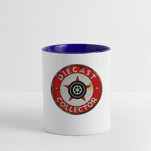 Diecast Collector Rusted Sign - Contrast Coffee Mug
