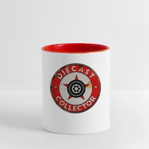 Diecast Collector Rusted Sign - Contrast Coffee Mug