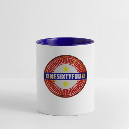 One Sixty Four -- vintage inspired design - Contrast Coffee Mug