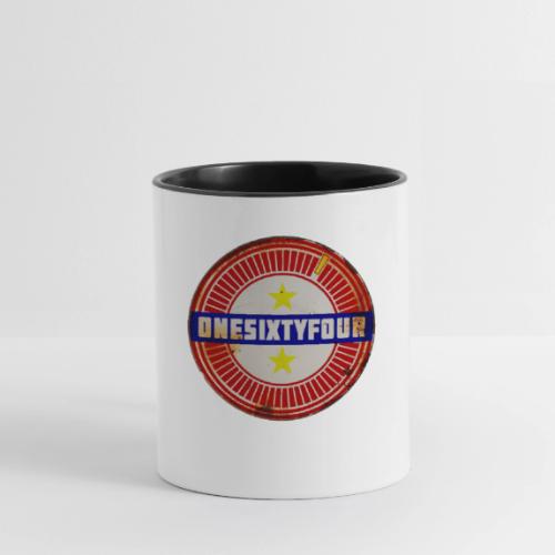 One Sixty Four -- vintage inspired design - Contrast Coffee Mug