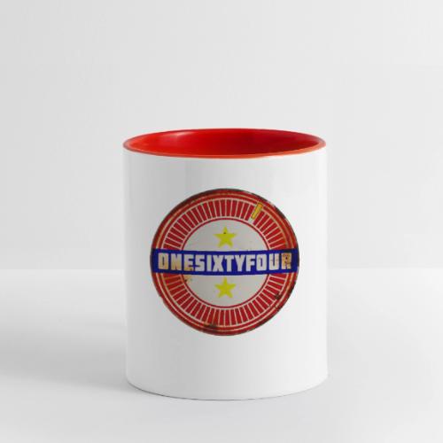 One Sixty Four -- vintage inspired design - Contrast Coffee Mug