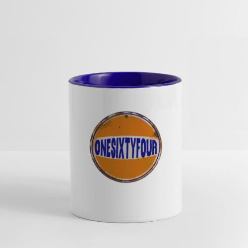 One Sixty Four --vintage auto inspired orange - Contrast Coffee Mug