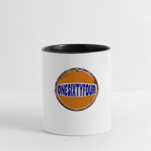 One Sixty Four --vintage auto inspired orange - Contrast Coffee Mug