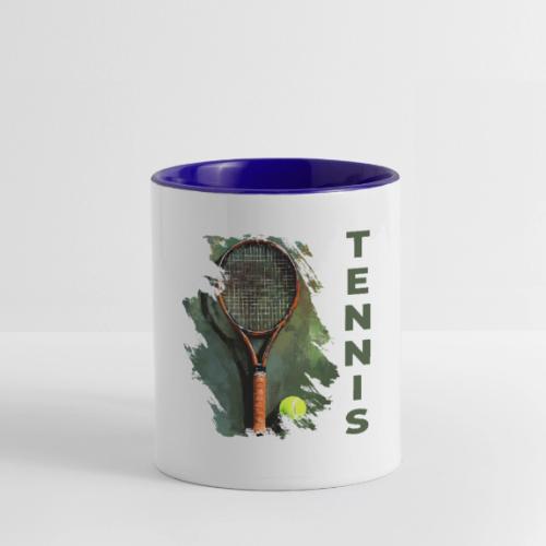 Tennis Precision Strike - Contrast Coffee Mug