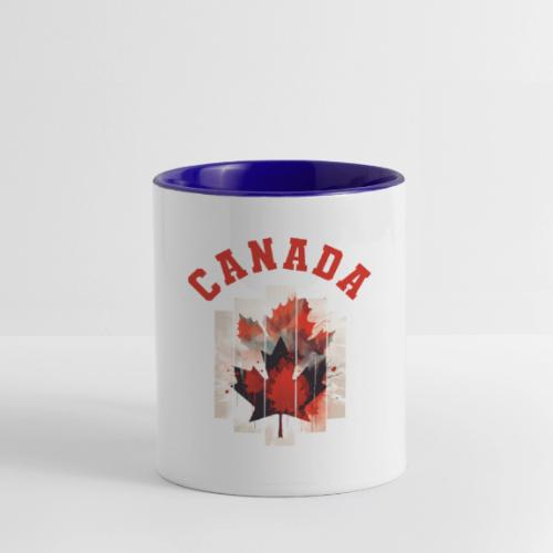 Heart of Canada Art - Contrast Coffee Mug