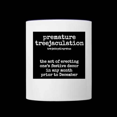 Treejaculation - Contrast Coffee Mug