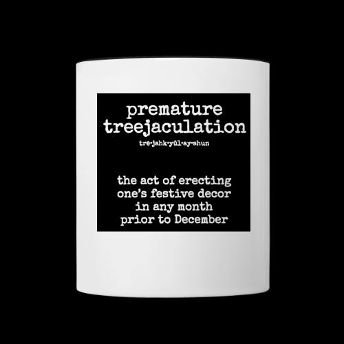 Treejaculation - Contrast Coffee Mug