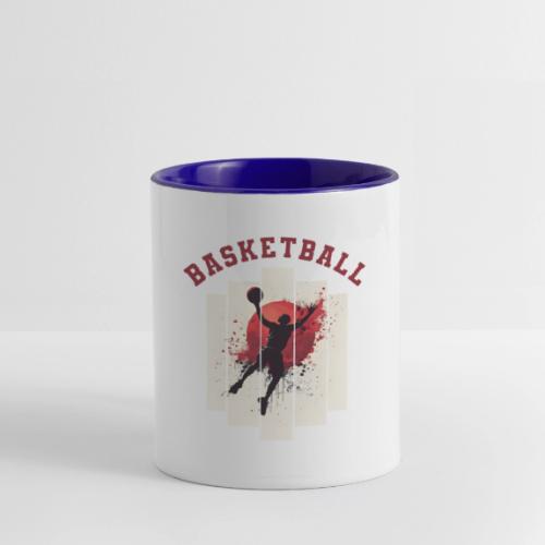 Basketball Energy - Contrast Coffee Mug