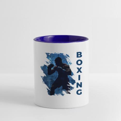 Boxing Style - Contrast Coffee Mug