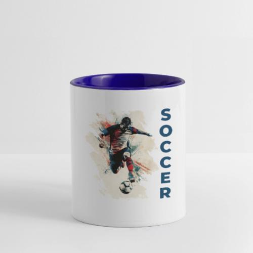 Soccer Power Move - Contrast Coffee Mug
