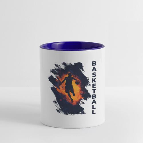 Basketball Focus - Contrast Coffee Mug
