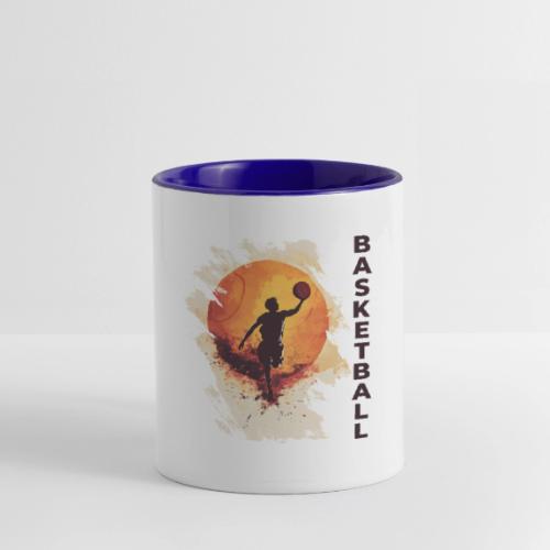 Basketball Stride - Contrast Coffee Mug
