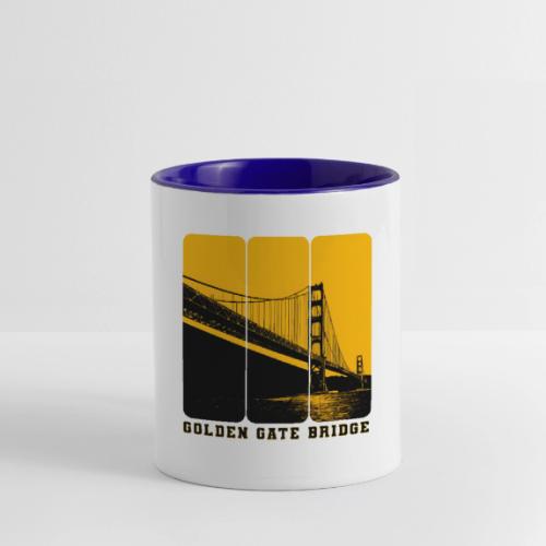 Golden Gate Bold Icon - Contrast Coffee Mug