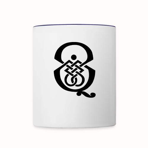 qcpb black logo - Contrast Coffee Mug